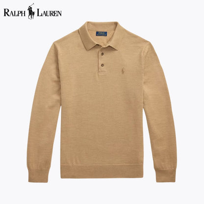RL Wool Polo-Collar Jumper